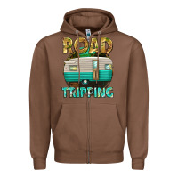Chestnut road tripping Zipper Hoodie - texasbilliewilder