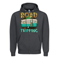 Smoke road tripping Zipper Hoodie - texasbilliewilder