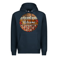 Navy ladybug welcome ornament Premium Hoodie - BarkalooDesign