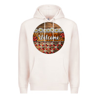 Pale Pink ladybug welcome ornament Premium Hoodie - BarkalooDesign