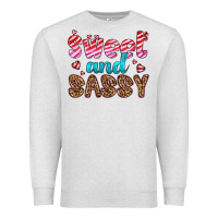 Oatmeal Heather sweet and sassy Premium Sweatshirt - HRA Design Shop
