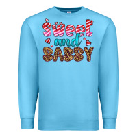 Ocean Blue sweet and sassy Premium Sweatshirt - HRA Design Shop