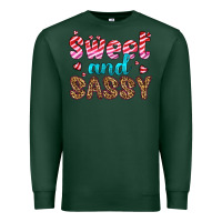 Sports Green sweet and sassy Premium Sweatshirt - HRA Design Shop