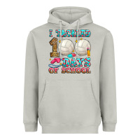 Moon Dust i tackled 100 days of school volleyball Heavyweight Hoodie - Zillion Design Studio