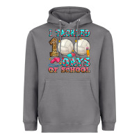 Storm i tackled 100 days of school volleyball Heavyweight Hoodie - Zillion Design Studio