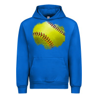 Cobalt leopard softball patch Urban Hoodie - Jasminsmagicworld