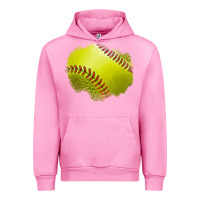 Fuchsia Pink leopard softball patch Urban Hoodie - Jasminsmagicworld