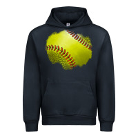 Navy leopard softball patch Urban Hoodie - Jasminsmagicworld