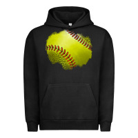 Pigment Black leopard softball patch Urban Hoodie - Jasminsmagicworld