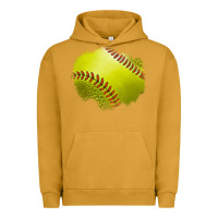 Pigment Peanut Butter leopard softball patch Urban Hoodie - Jasminsmagicworld