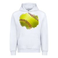 White leopard softball patch Urban Hoodie - Jasminsmagicworld