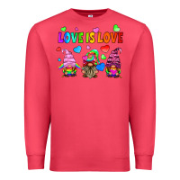 Cardinal lgbtq love is love gnomes Premium Sweatshirt - HRA Design Shop