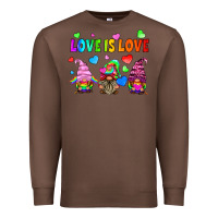 Chestnut lgbtq love is love gnomes Premium Sweatshirt - HRA Design Shop