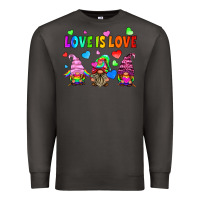 Smoke lgbtq love is love gnomes Premium Sweatshirt - HRA Design Shop