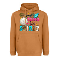 Meerkat small town big spirit volleyball Heavyweight Hoodie - Zillion Design Studio