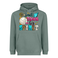 Sage small town big spirit volleyball Heavyweight Hoodie - Zillion Design Studio
