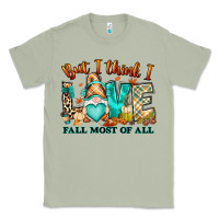 Matcha But i think i love Fall most of all gnome Classic Tee - RanaPortraitStore