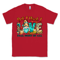 Red But i think i love Fall most of all gnome Classic Tee - RanaPortraitStore
