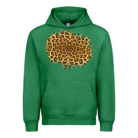 Emerald leopard patch Urban Hoodie - Jasminsmagicworld