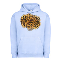 Pigment Grape Ice leopard patch Urban Hoodie - Jasminsmagicworld