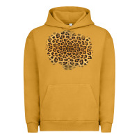 Pigment Peanut Butter leopard patch Urban Hoodie - Jasminsmagicworld
