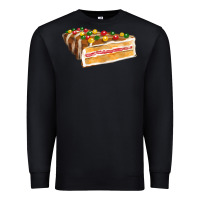 Black chocolate christmas cake fa element Premium Sweatshirt - FaDigitalArtStudio