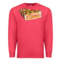Cardinal chocolate christmas cake fa element Premium Sweatshirt - FaDigitalArtStudio
