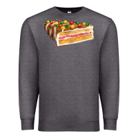 Charcoal Heather chocolate christmas cake fa element Premium Sweatshirt - FaDigitalArtStudio