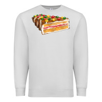 Dove Grey chocolate christmas cake fa element Premium Sweatshirt - FaDigitalArtStudio