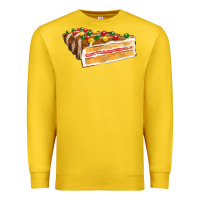 Lemon chocolate christmas cake fa element Premium Sweatshirt - FaDigitalArtStudio