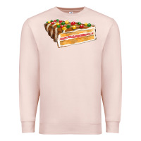 Pale Pink chocolate christmas cake fa element Premium Sweatshirt - FaDigitalArtStudio