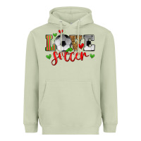 Matcha love soccer Heavyweight Hoodie - Zillion Design Studio