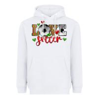 White love soccer Heavyweight Hoodie - Zillion Design Studio