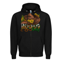 Black rodeo baby western Zipper Hoodie - texasbilliewilder