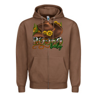 Chestnut rodeo baby western Zipper Hoodie - texasbilliewilder