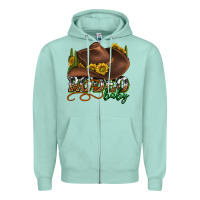 Seafoam rodeo baby western Zipper Hoodie - texasbilliewilder