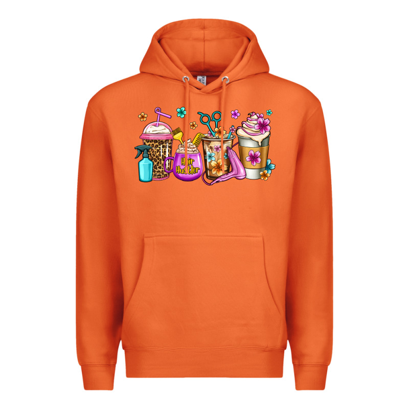Hair Hustler Coffee Premium Hoodie by Jasminsmagicworld | Teevron