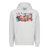 Dove Grey hair hustler coffee Premium Hoodie - Jasminsmagicworld