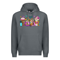 Rock hair hustler coffee Premium Hoodie - Jasminsmagicworld