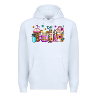 White hair hustler coffee Premium Hoodie - Jasminsmagicworld