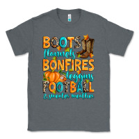 Charcoal Heather Boots flannels bonfires leggins American Football Classic Tee - RanaPortraitStore
