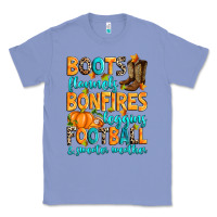 Colony Blue Boots flannels bonfires leggins American Football Classic Tee - RanaPortraitStore
