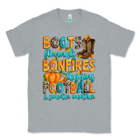 Heather Grey Boots flannels bonfires leggins American Football Classic Tee - RanaPortraitStore