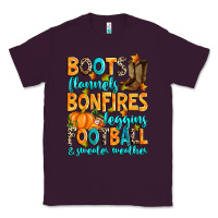 Plum Boots flannels bonfires leggins American Football Classic Tee - RanaPortraitStore