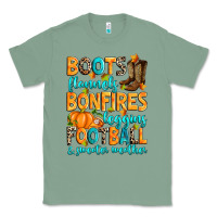 Sage Boots flannels bonfires leggins American Football Classic Tee - RanaPortraitStore