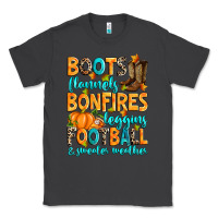 Smoke Boots flannels bonfires leggins American Football Classic Tee - RanaPortraitStore