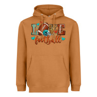 Meerkat love football Heavyweight Hoodie - Zillion Design Studio