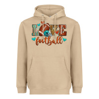 Mushroom love football Heavyweight Hoodie - Zillion Design Studio