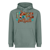 Sage love football Heavyweight Hoodie - Zillion Design Studio