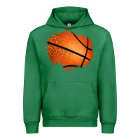 Emerald leopard basketball patch Urban Hoodie - Jasminsmagicworld